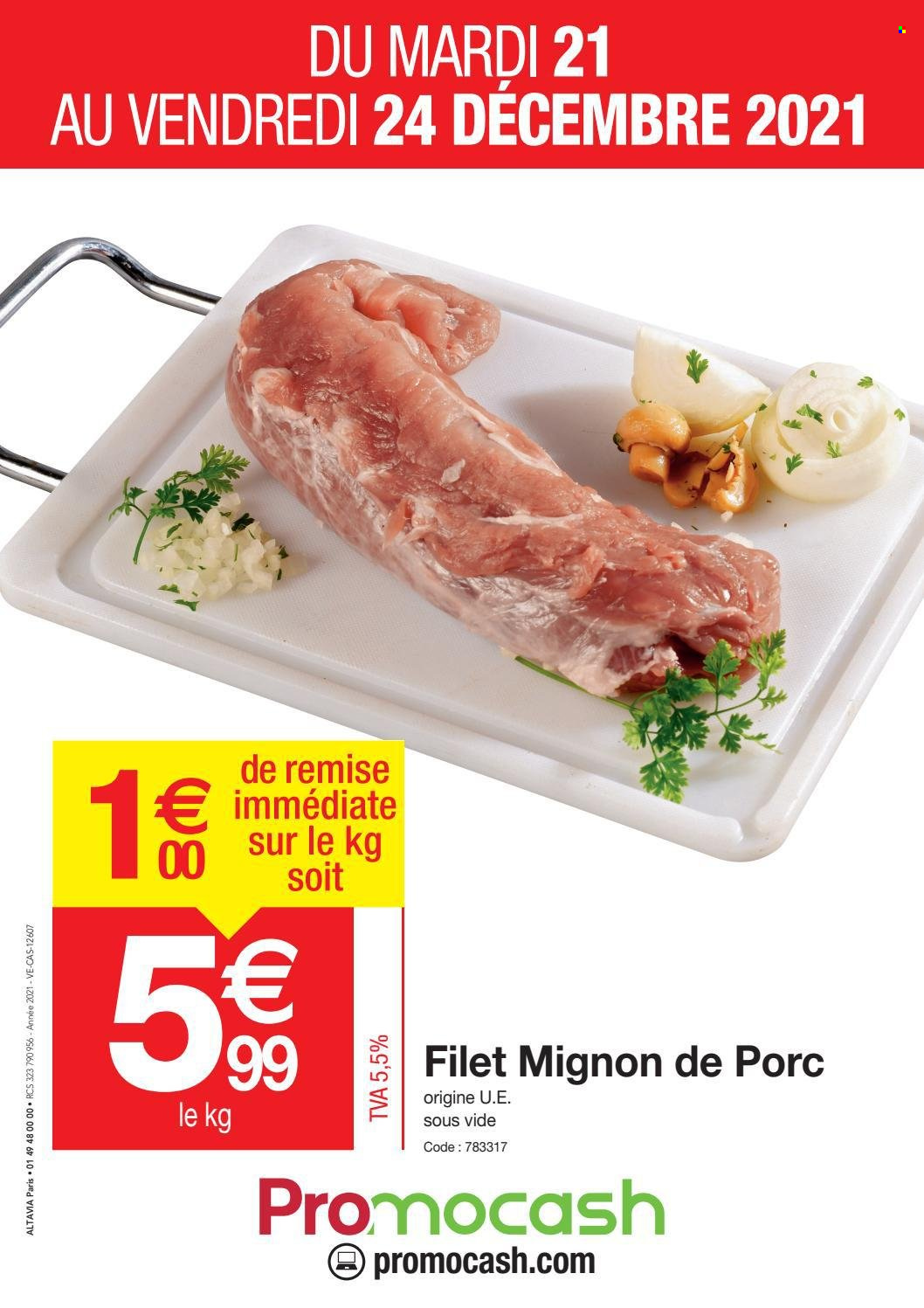 Catalogue Promocash - 21/12/2021 - 24/12/2021. Page 1