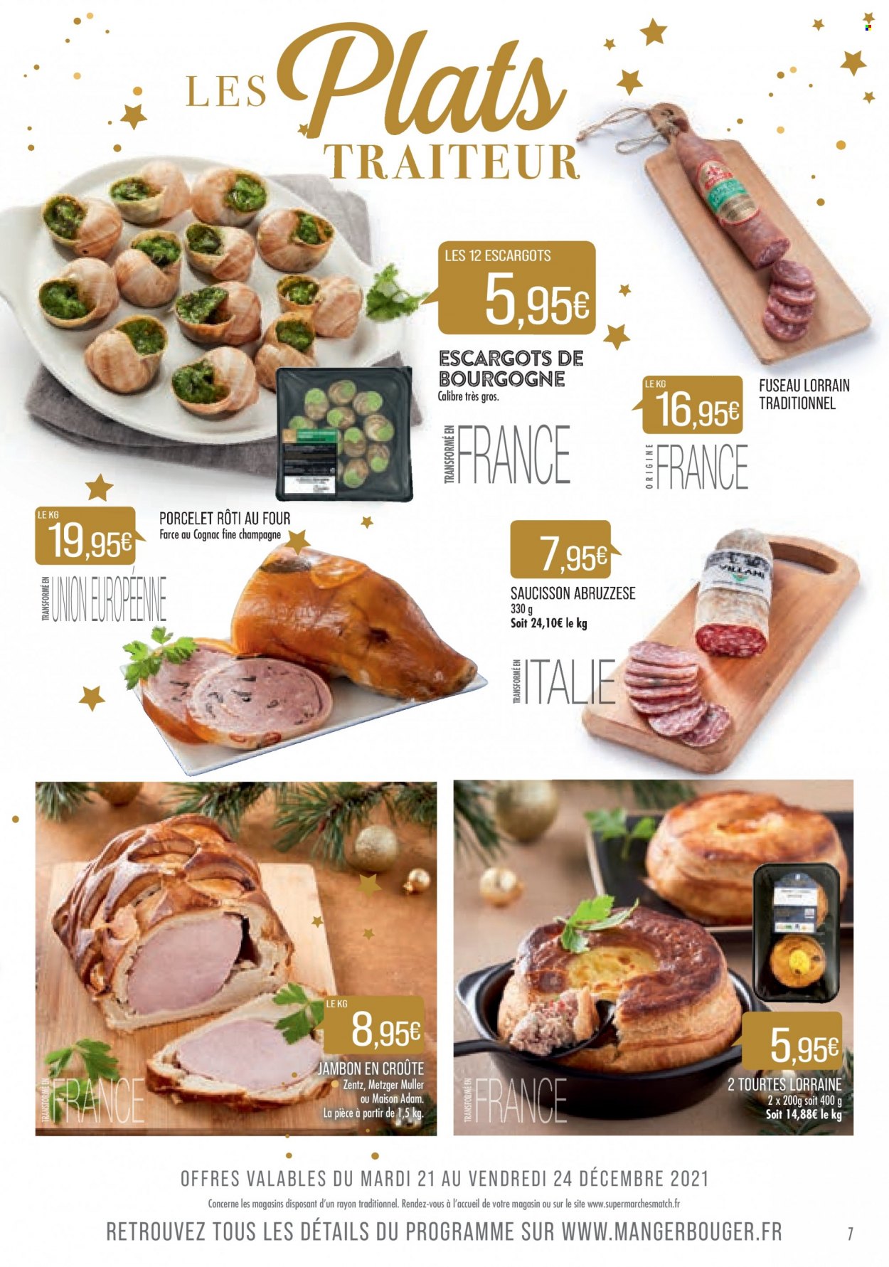 Catalogue Supermarché Match - 21/12/2021 - 02/01/2022. Page 7