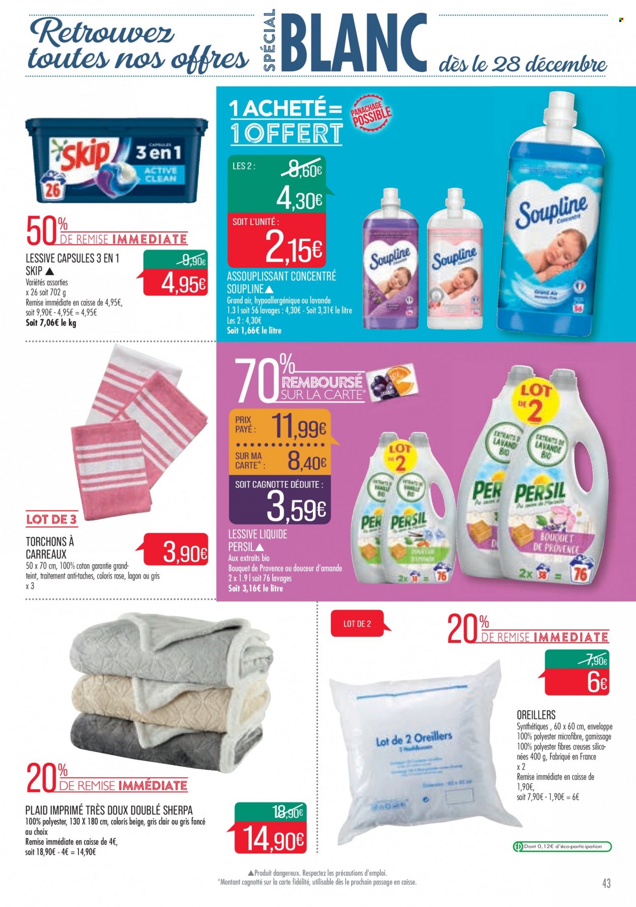 Catalogue Supermarché Match - 21/12/2021 - 02/01/2022. Page 43