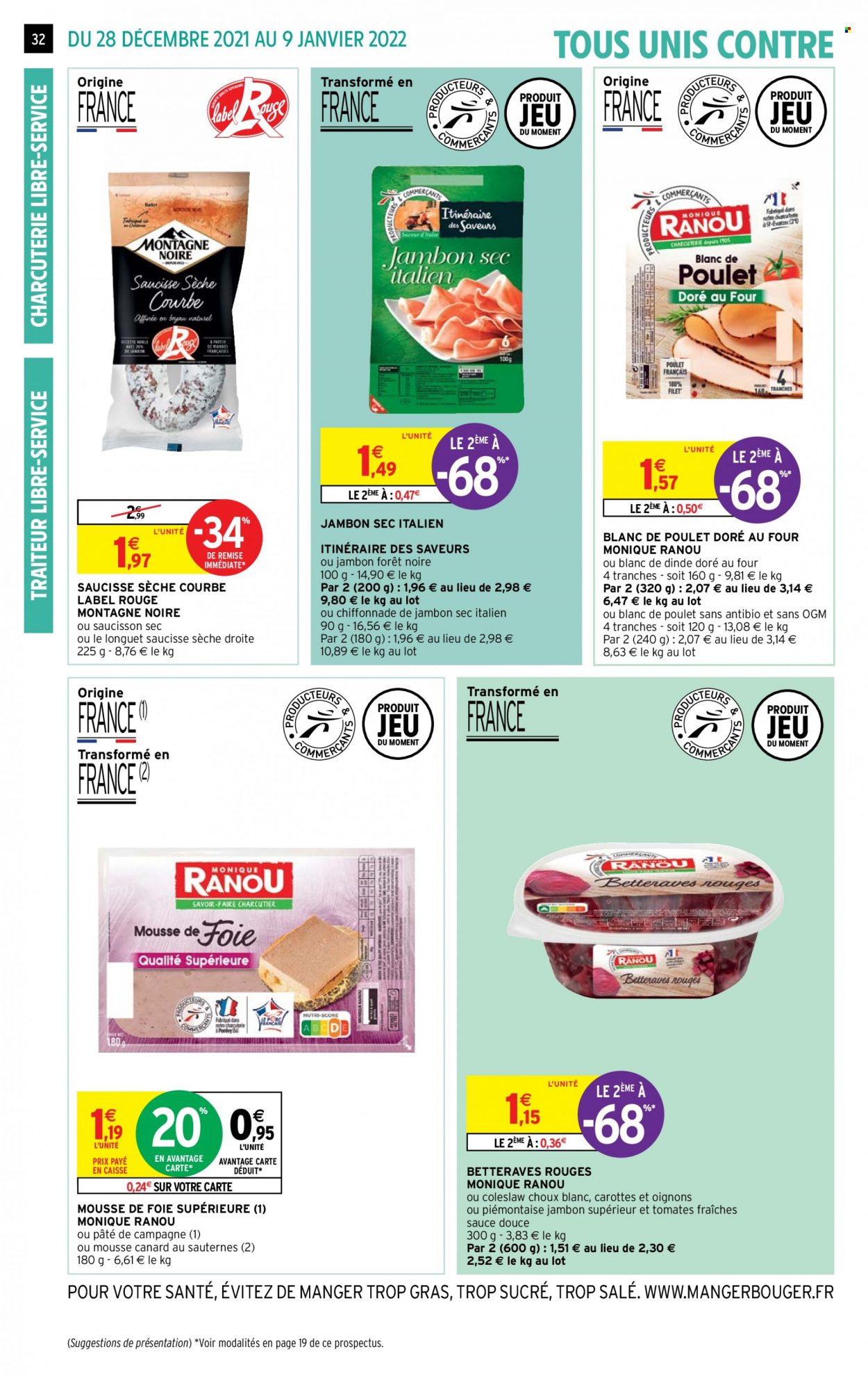 Catalogue Intermarché Super - 28/12/2021 - 09/01/2022. Page 32