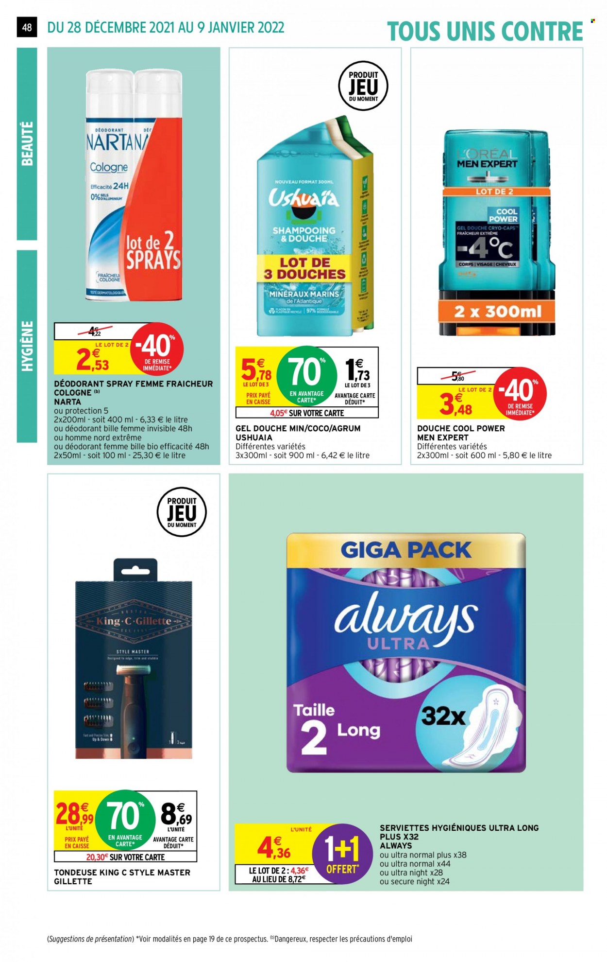 Catalogue Intermarché Super - 28/12/2021 - 09/01/2022. Page 48