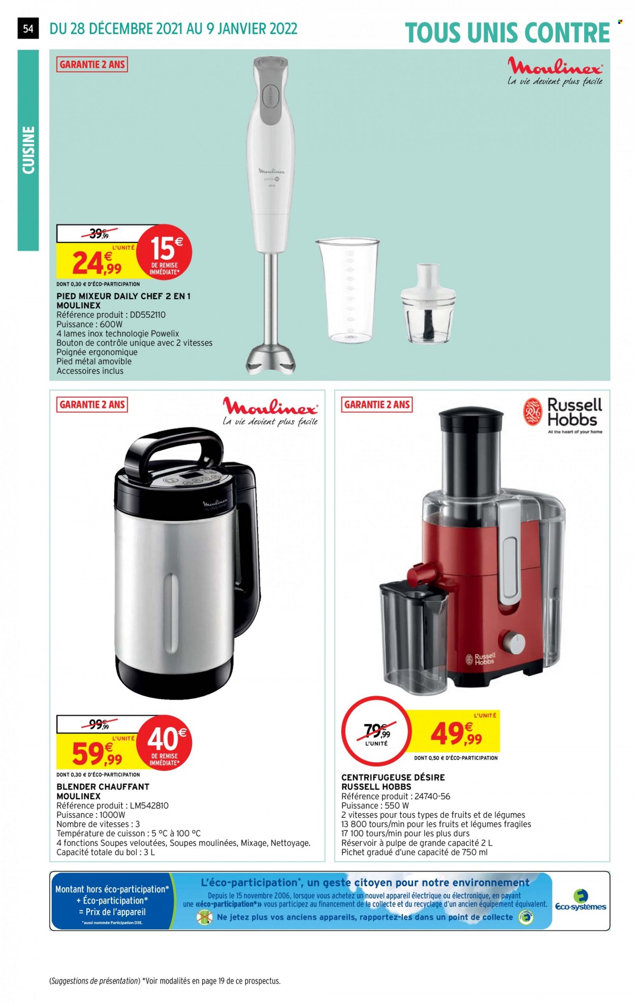 Catalogue Intermarché Super - 28/12/2021 - 09/01/2022. Page 54