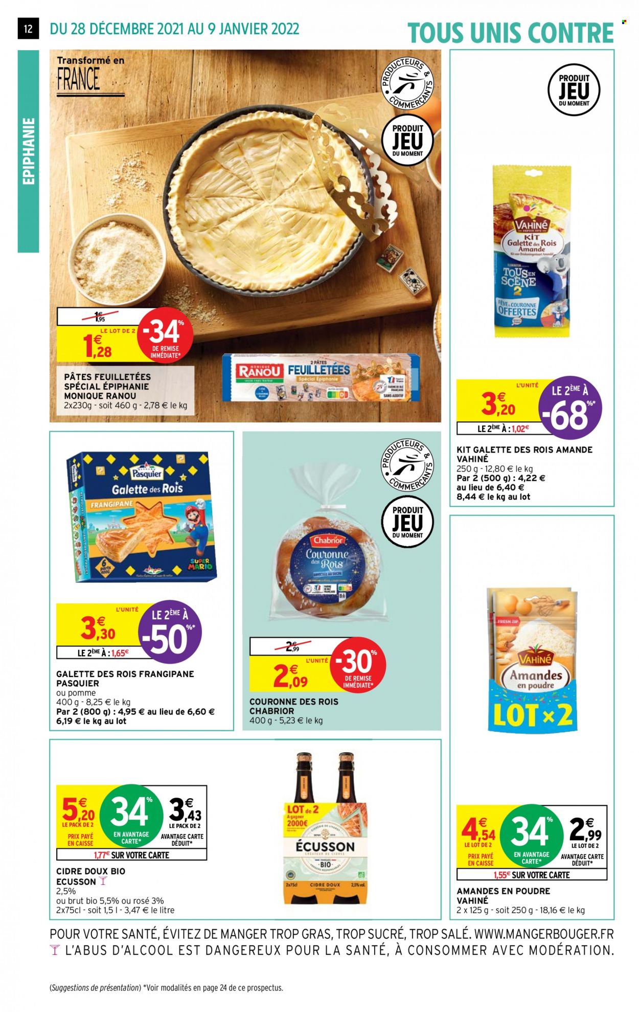 Catalogue Intermarché Contact - 28/12/2021 - 09/01/2022. Page 12