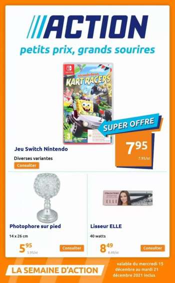Catalogue Action - 15/12/2021 - 21/12/2021.