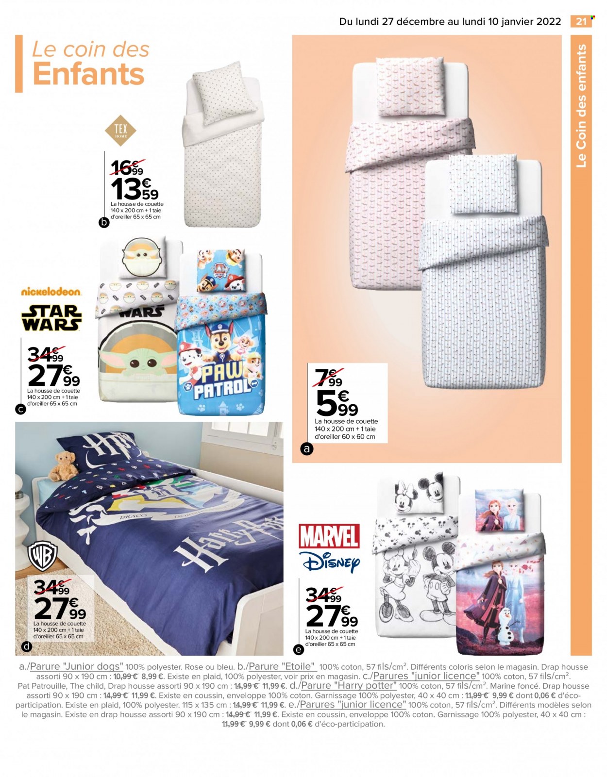 Catalogue Carrefour Hypermarchés - 27/12/2021 - 10/01/2022. Page 21