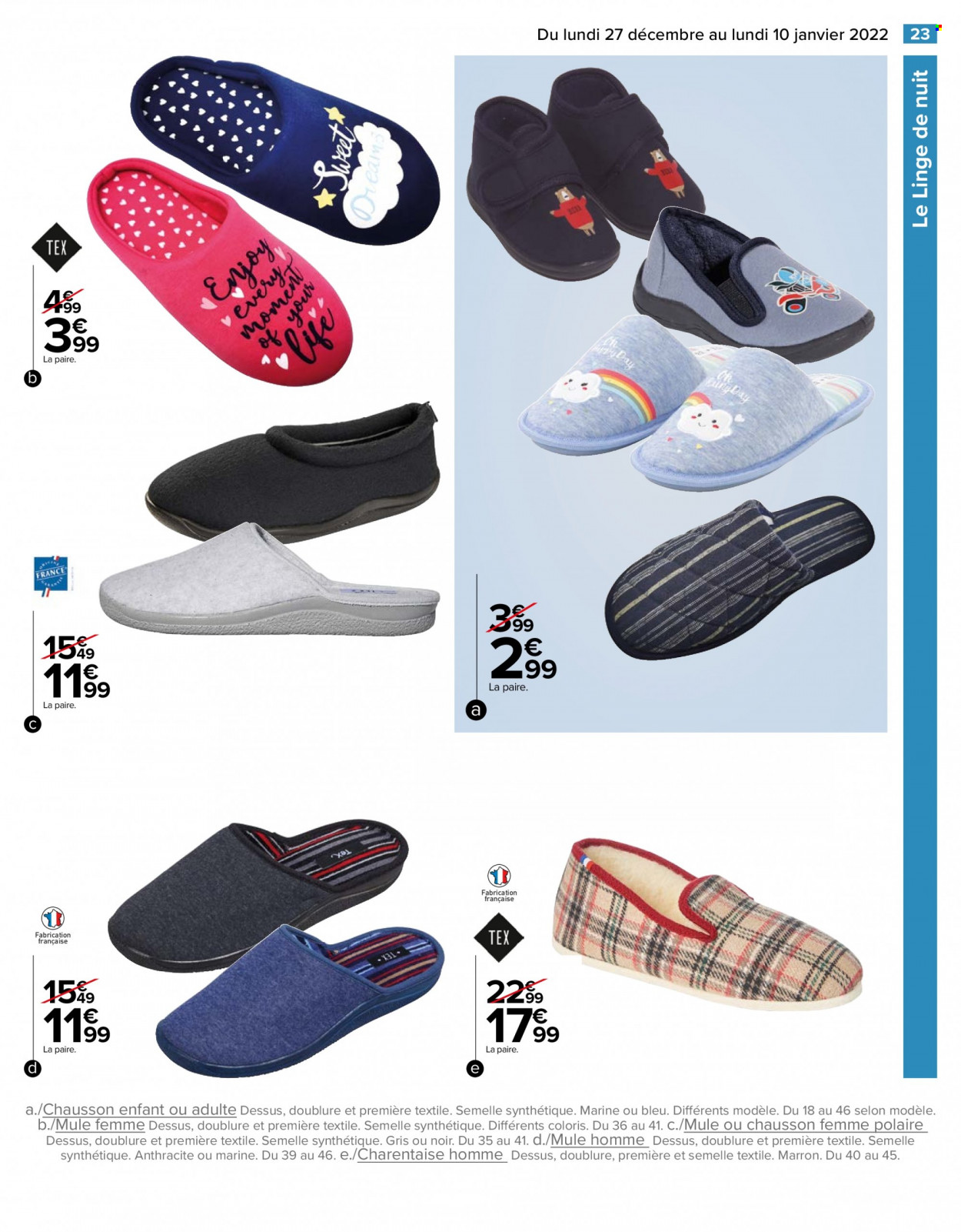 Catalogue Carrefour Hypermarchés - 27/12/2021 - 10/01/2022. Page 23