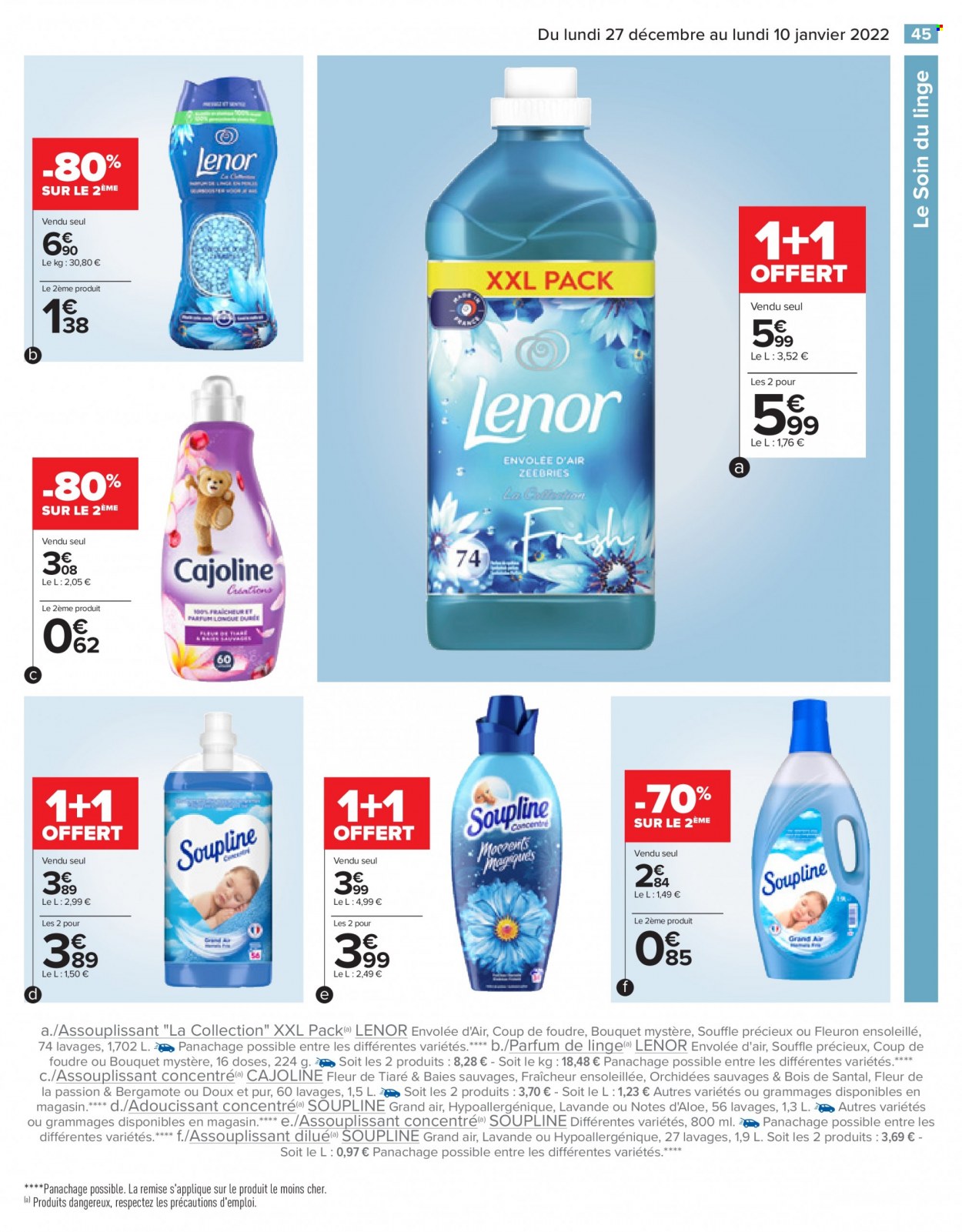 Catalogue Carrefour Hypermarchés - 27/12/2021 - 10/01/2022. Page 45