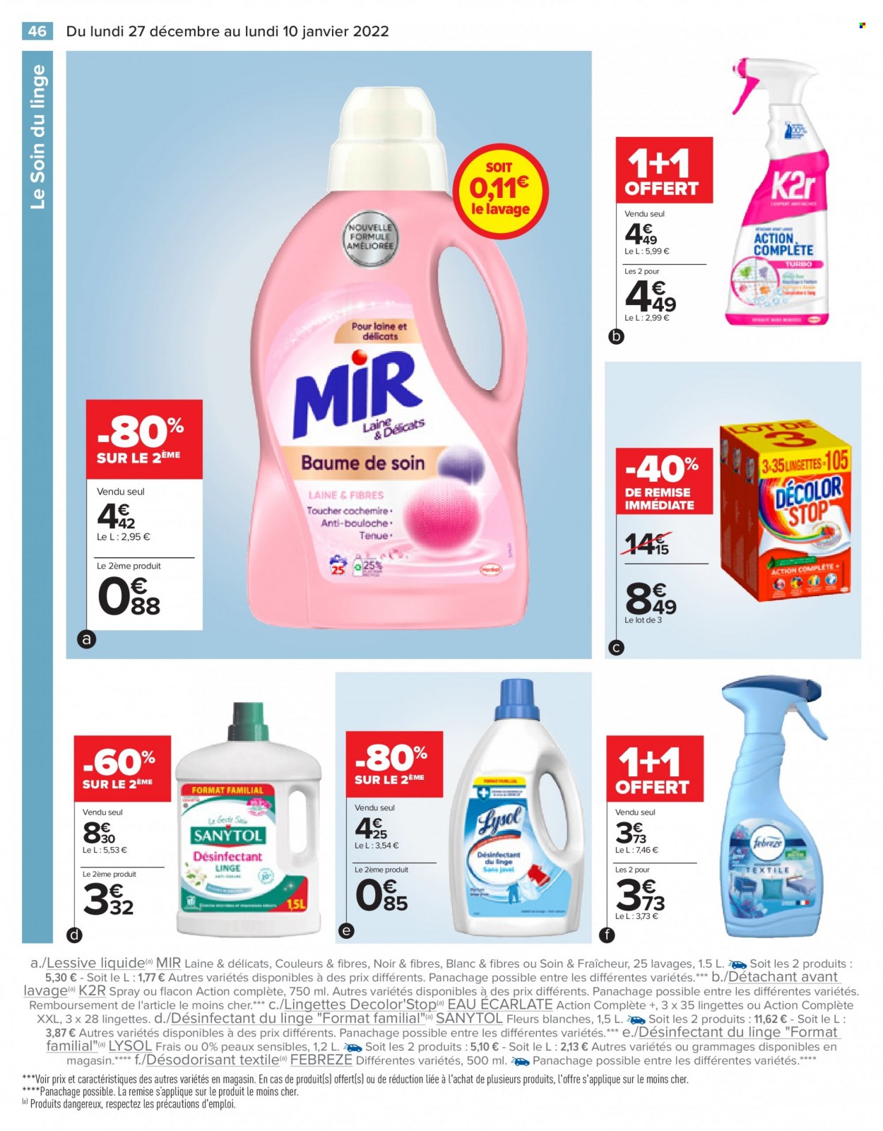 Catalogue Carrefour Hypermarchés - 27/12/2021 - 10/01/2022. Page 46