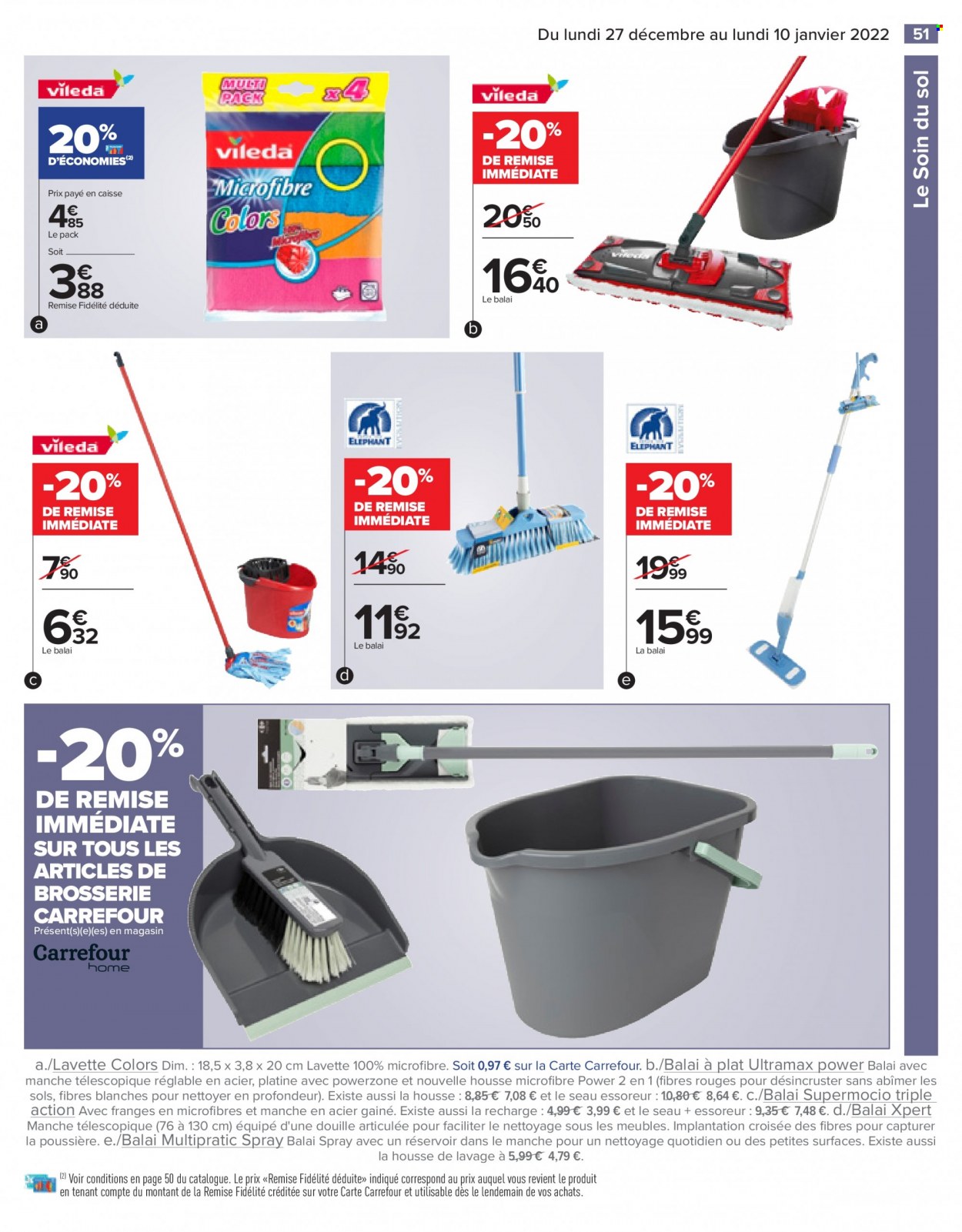 Catalogue Carrefour Hypermarchés - 27/12/2021 - 10/01/2022. Page 51