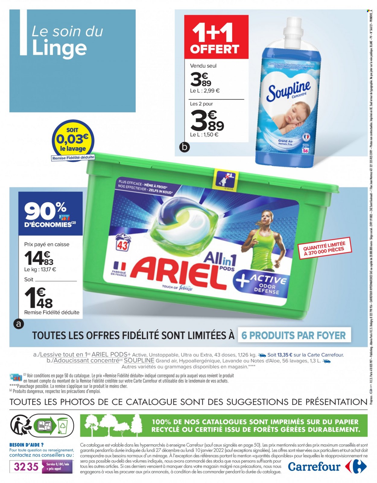 Catalogue Carrefour Hypermarchés - 27/12/2021 - 10/01/2022. Page 52
