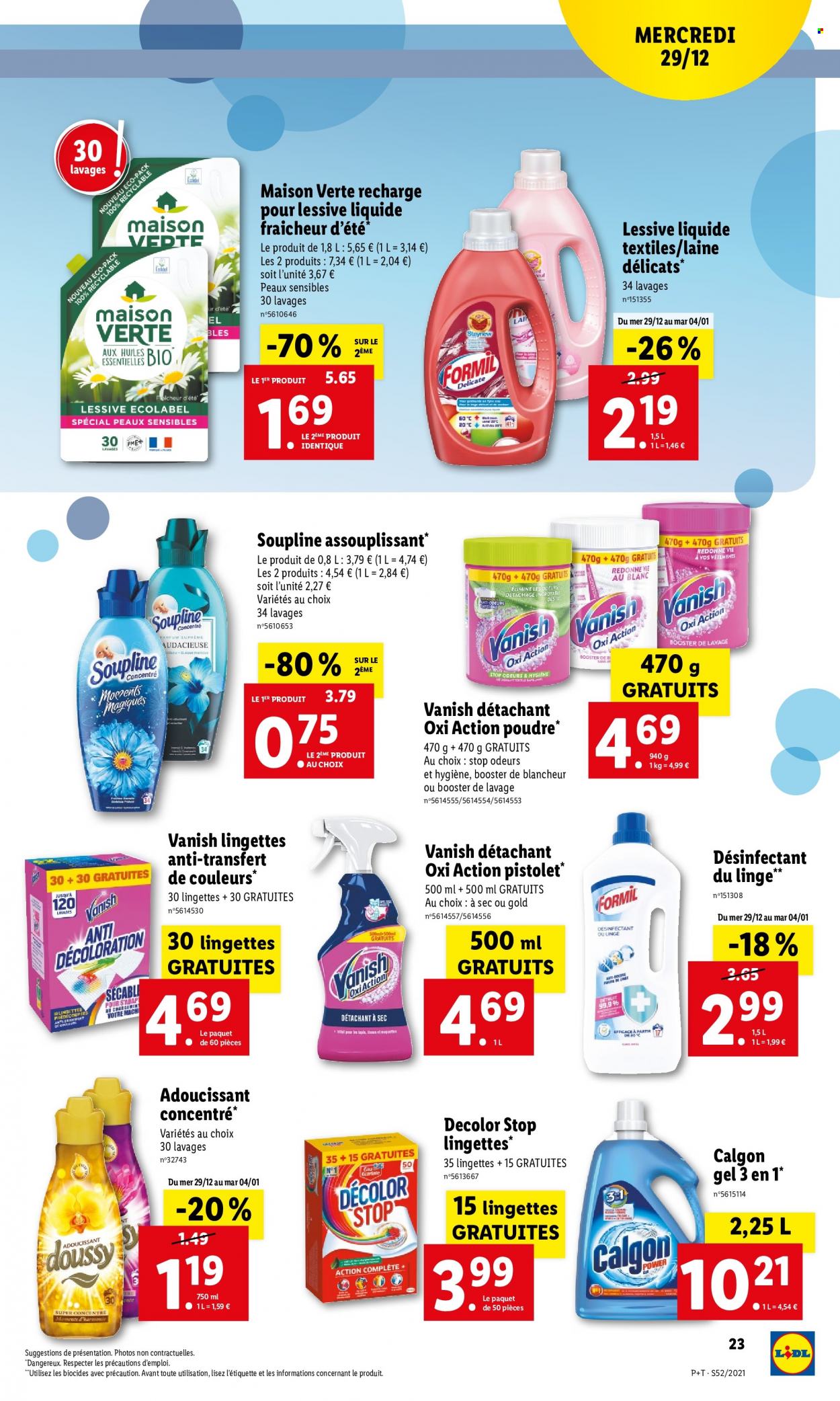 Catalogue Lidl - 29/12/2021 - 04/01/2022. Page 23