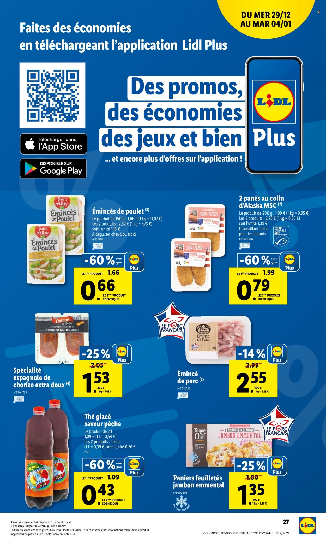 Catalogue Lidl - 29/12/2021 - 04/01/2022. Page 27
