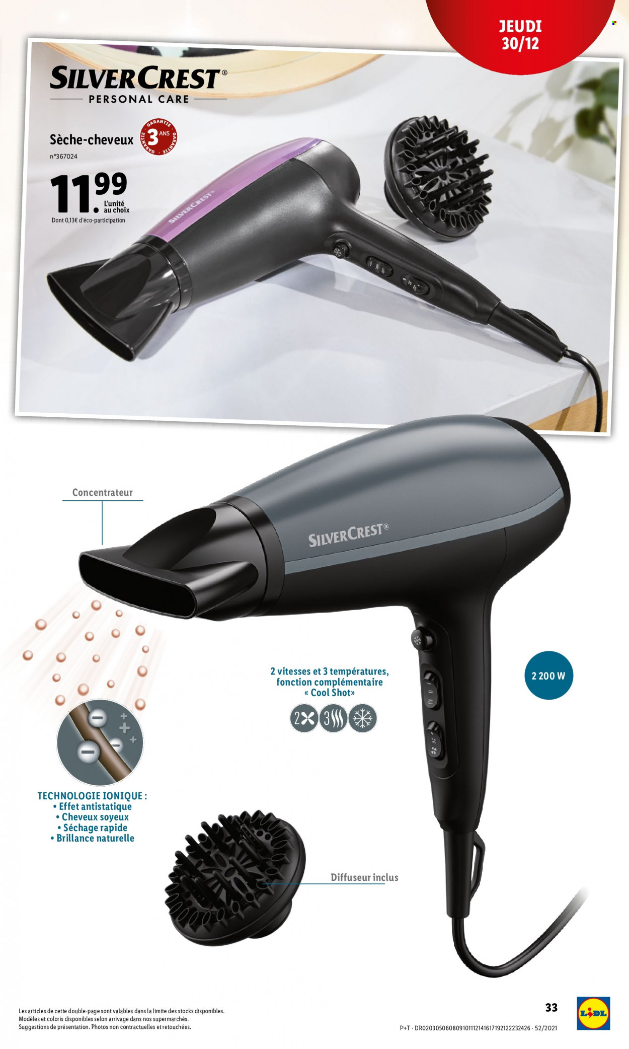 Catalogue Lidl - 29/12/2021 - 04/01/2022. Page 33