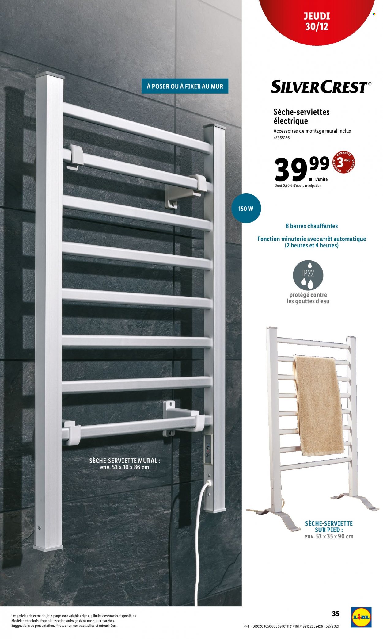 Catalogue Lidl - 29/12/2021 - 04/01/2022. Page 35