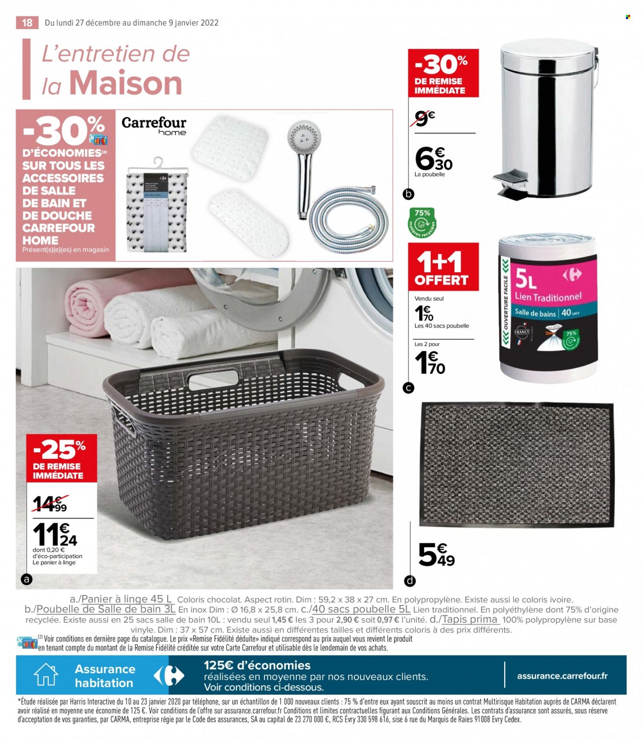 Catalogue Carrefour Market - 27/12/2021 - 09/01/2022. Page 18