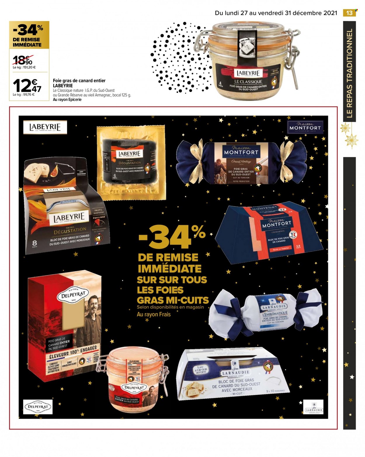 Catalogue Carrefour Hypermarchés - 27/12/2021 - 31/12/2021. Page 13