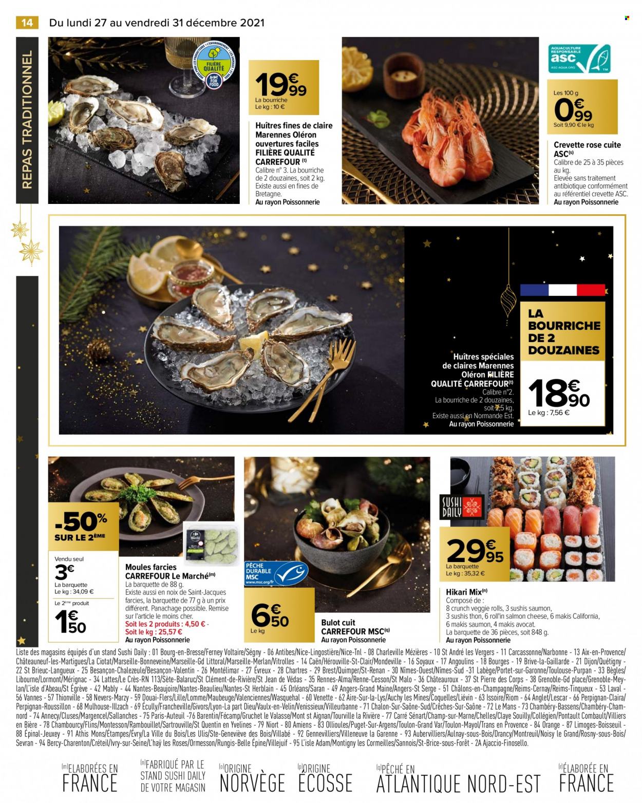 Catalogue Carrefour Hypermarchés - 27/12/2021 - 31/12/2021. Page 14