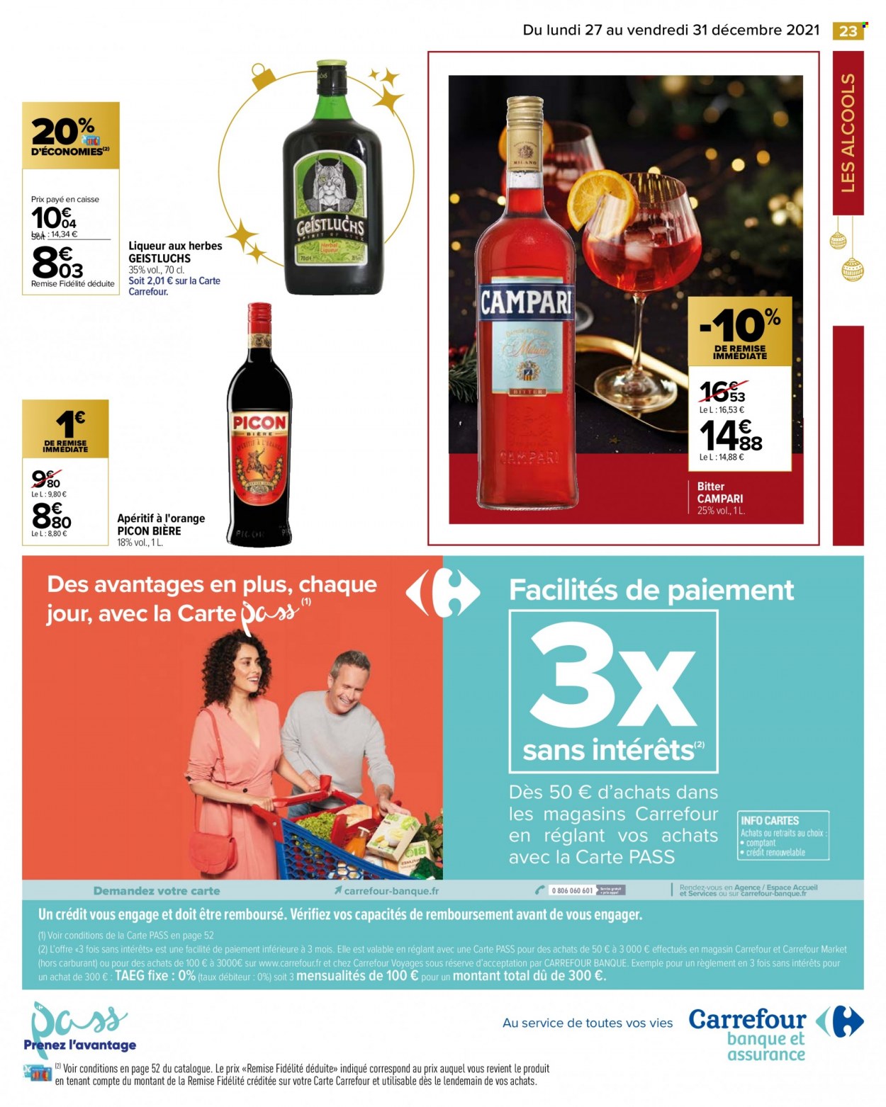 Catalogue Carrefour Hypermarchés - 27/12/2021 - 31/12/2021. Page 23