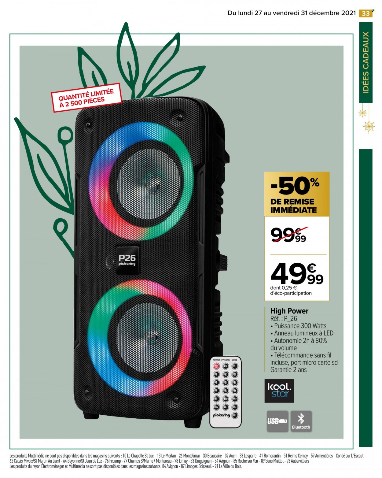 Catalogue Carrefour Hypermarchés - 27/12/2021 - 31/12/2021. Page 33