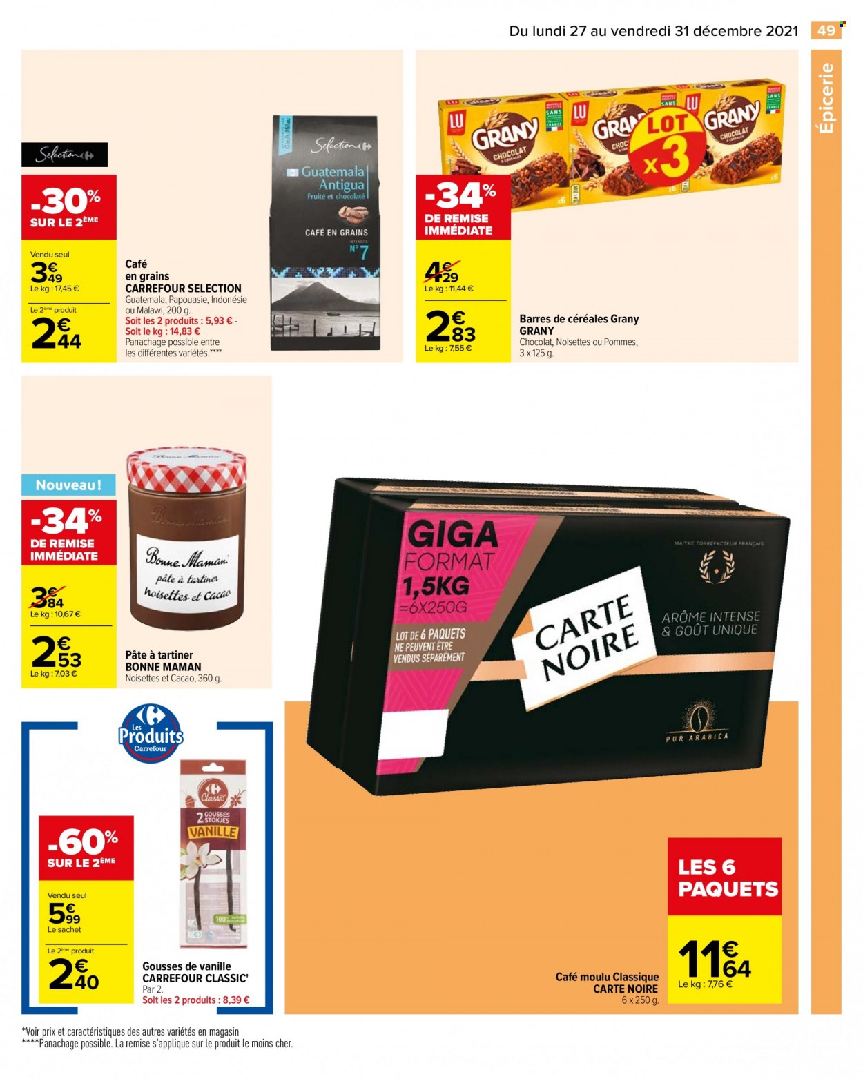 Catalogue Carrefour Hypermarchés - 27/12/2021 - 31/12/2021. Page 49