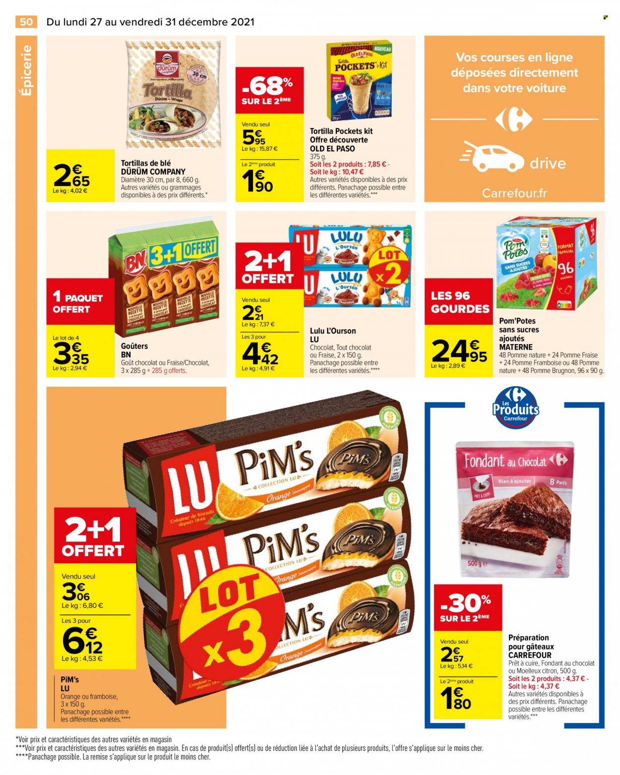 Catalogue Carrefour Hypermarchés - 27/12/2021 - 31/12/2021. Page 50