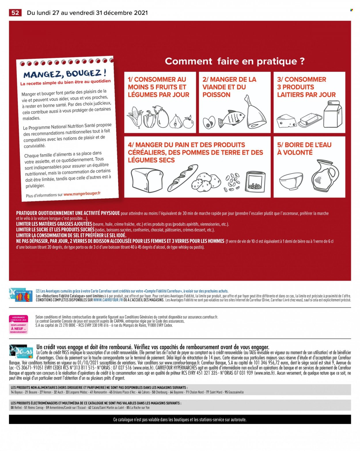 Catalogue Carrefour Hypermarchés - 27/12/2021 - 31/12/2021. Page 52