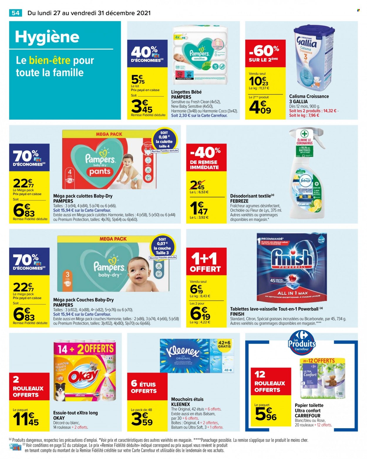 Catalogue Carrefour Hypermarchés - 27/12/2021 - 31/12/2021. Page 54
