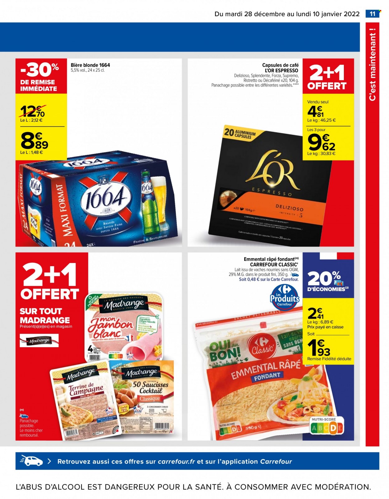 Catalogue Carrefour Hypermarchés - 28/12/2021 - 10/01/2022. Page 11