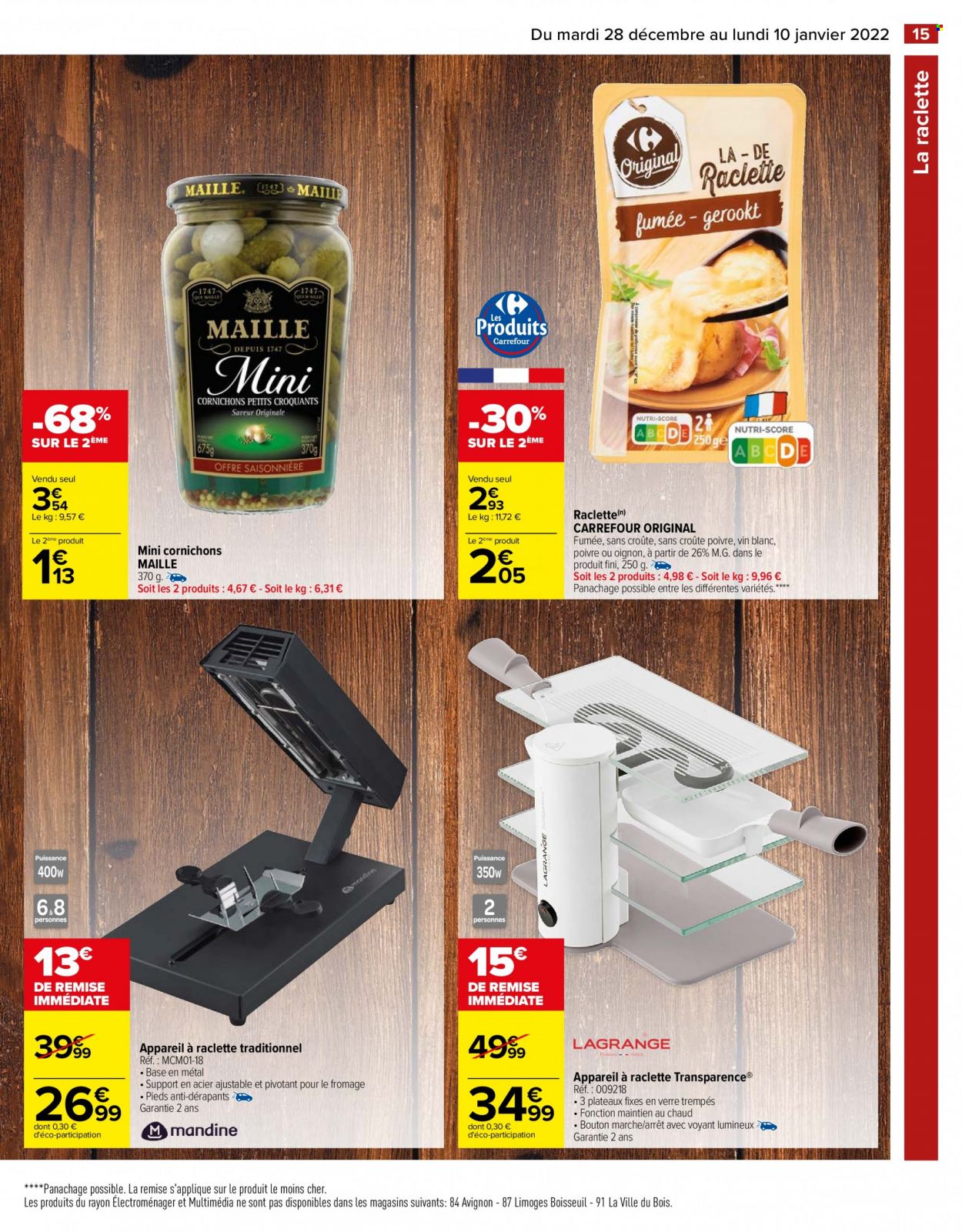 Catalogue Carrefour Hypermarchés - 28/12/2021 - 10/01/2022. Page 15