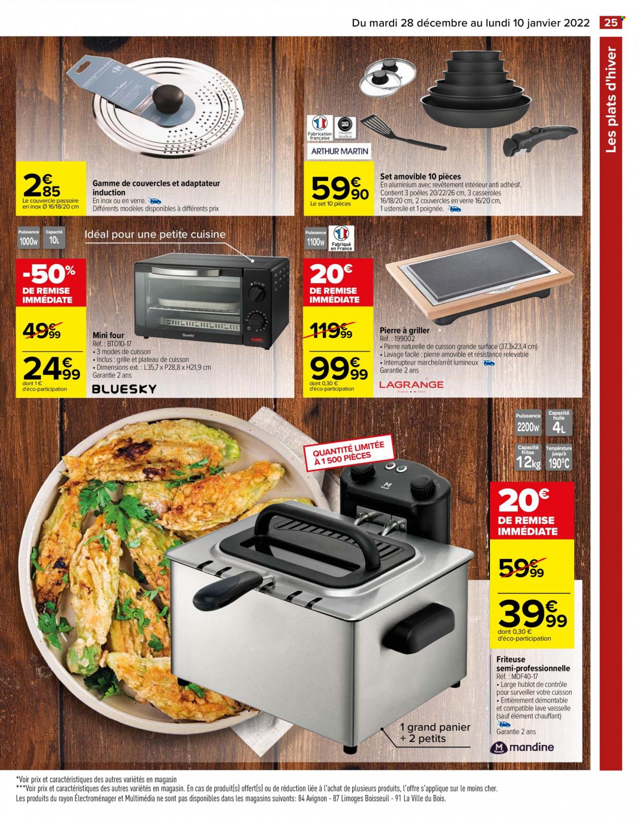 Catalogue Carrefour Hypermarchés - 28/12/2021 - 10/01/2022. Page 25