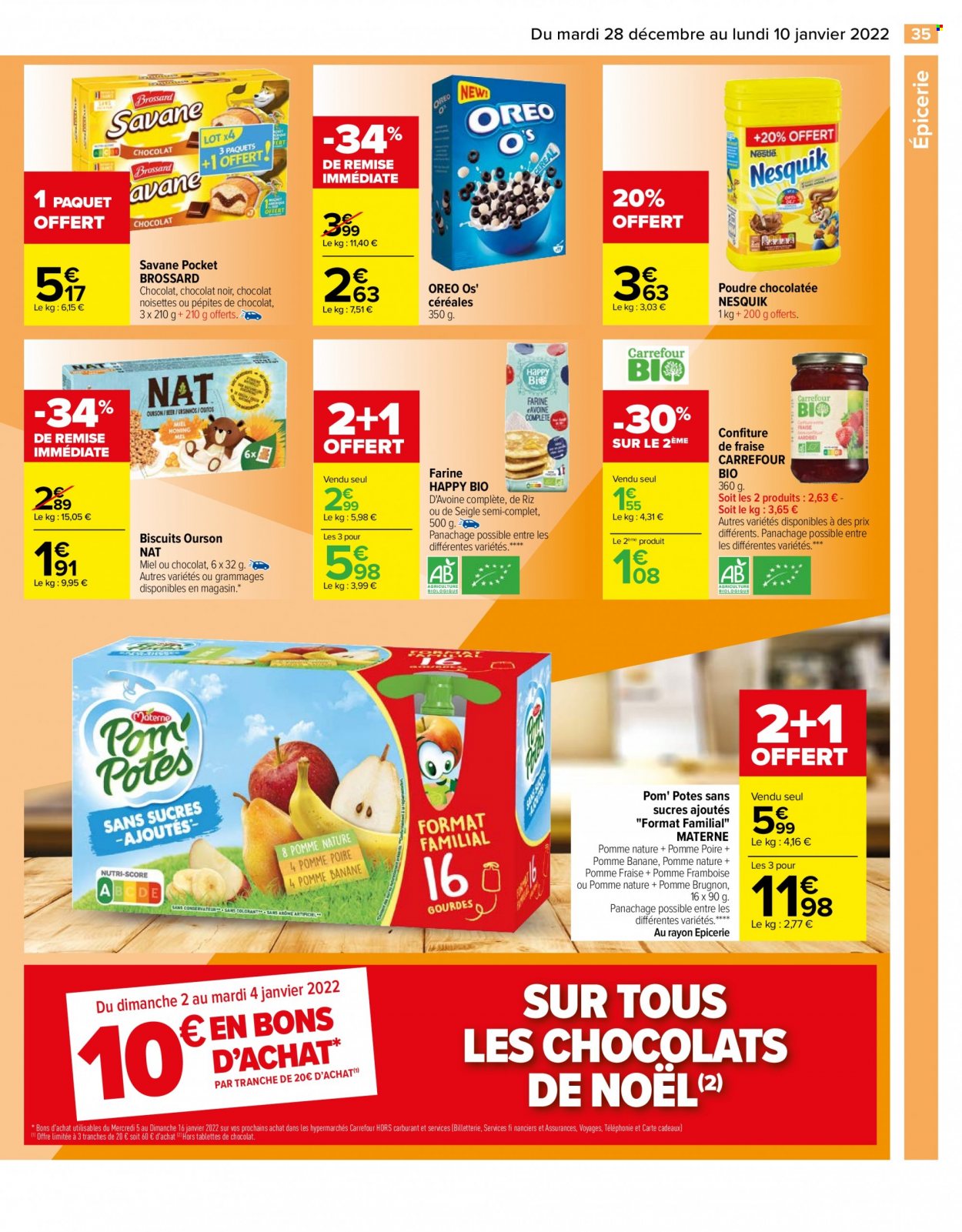 Catalogue Carrefour Hypermarchés - 28/12/2021 - 10/01/2022. Page 35