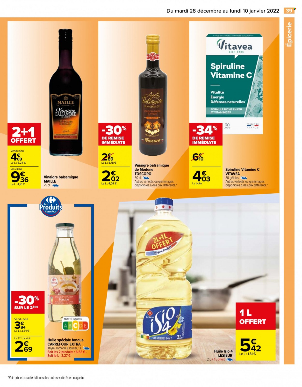 Catalogue Carrefour Hypermarchés - 28/12/2021 - 10/01/2022. Page 39