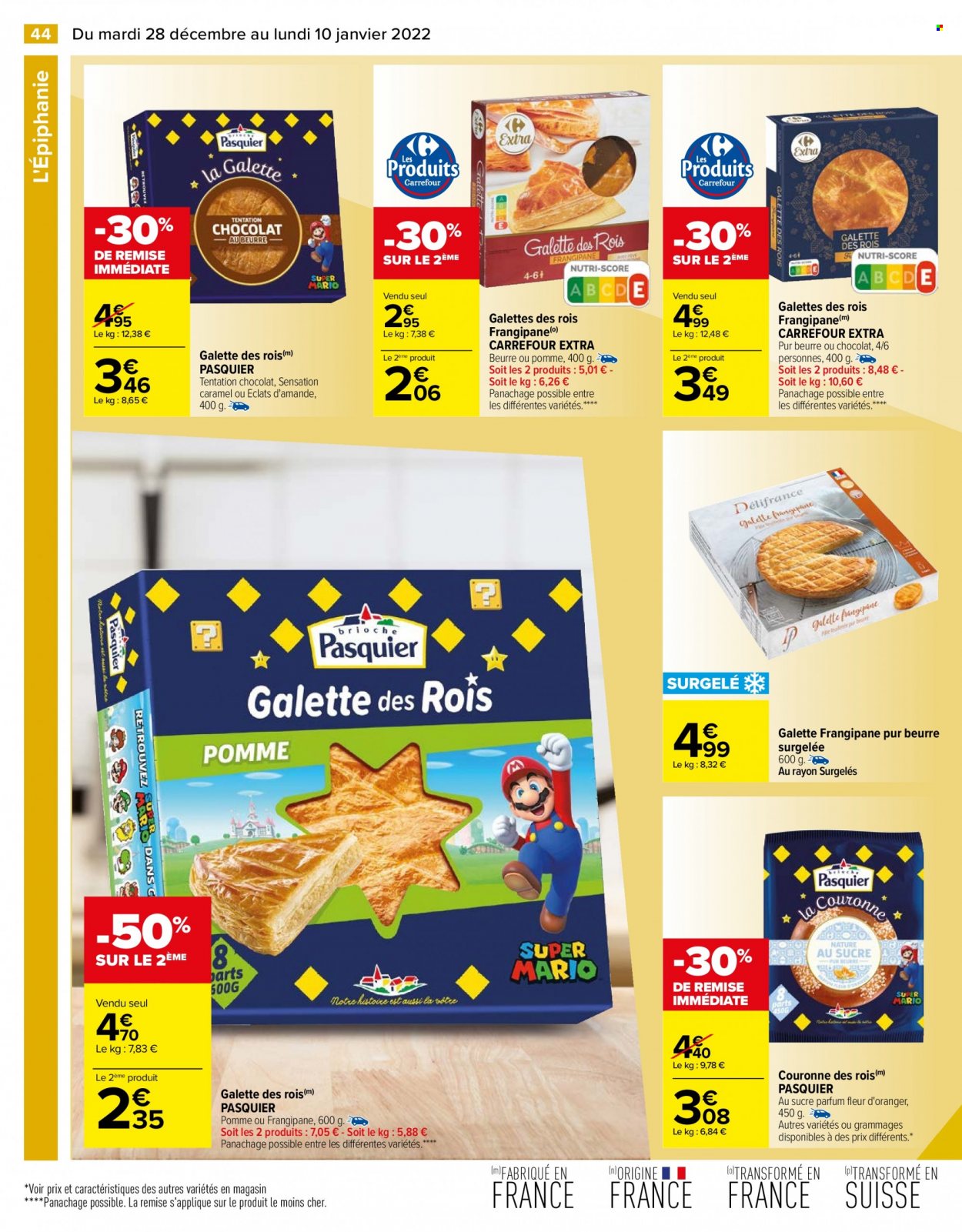 Catalogue Carrefour Hypermarchés - 28/12/2021 - 10/01/2022. Page 44