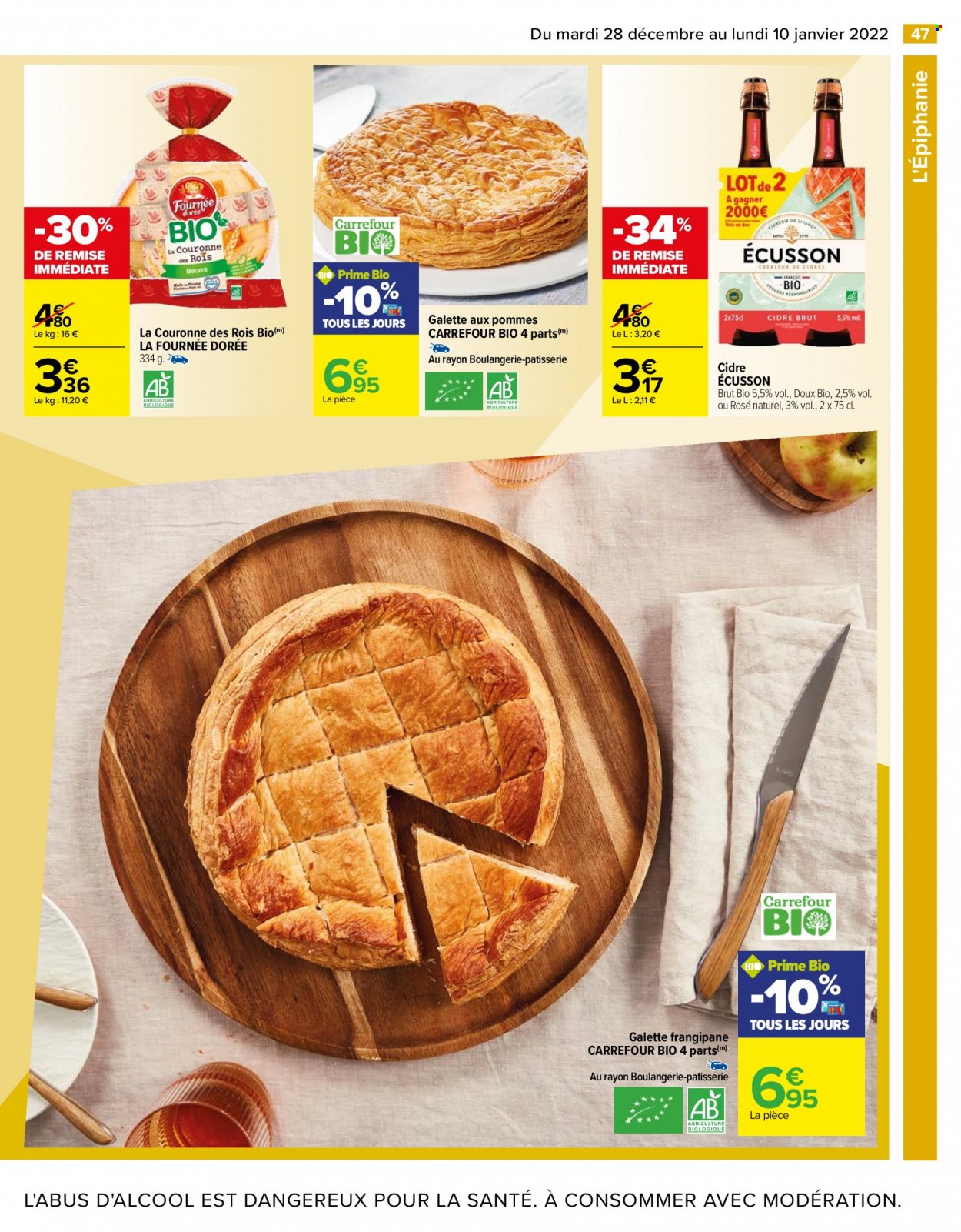 Catalogue Carrefour Hypermarchés - 28/12/2021 - 10/01/2022. Page 47