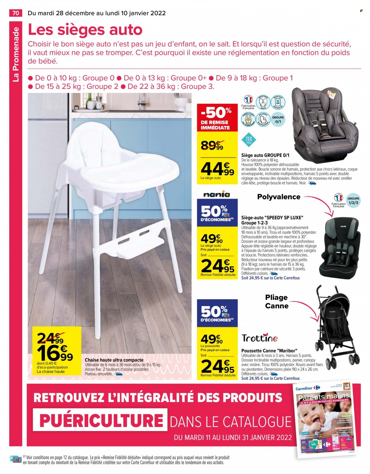 Catalogue Carrefour Hypermarchés - 28/12/2021 - 10/01/2022. Page 70