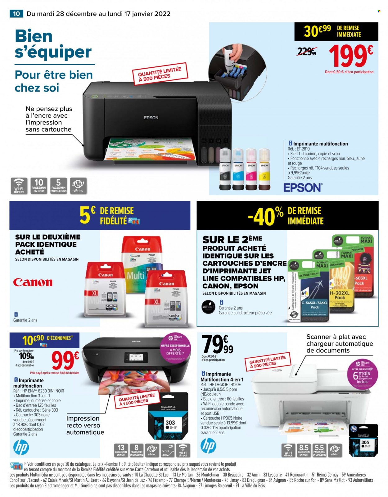 Catalogue Carrefour Hypermarchés - 28/12/2021 - 17/01/2022. Page 10