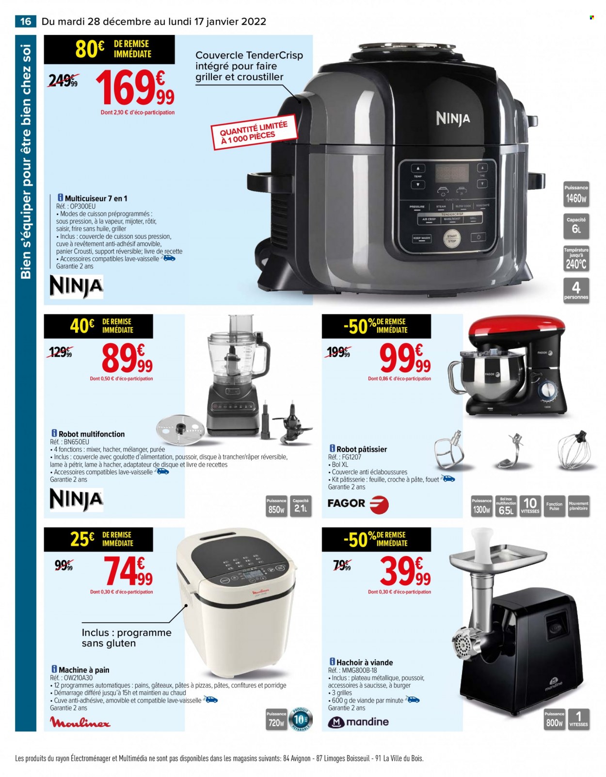 Catalogue Carrefour Hypermarchés - 28/12/2021 - 17/01/2022. Page 16