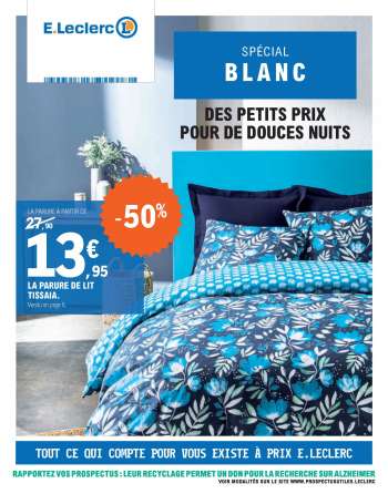 Catalogue E.Leclerc - 28/12/2021 - 08/01/2022.