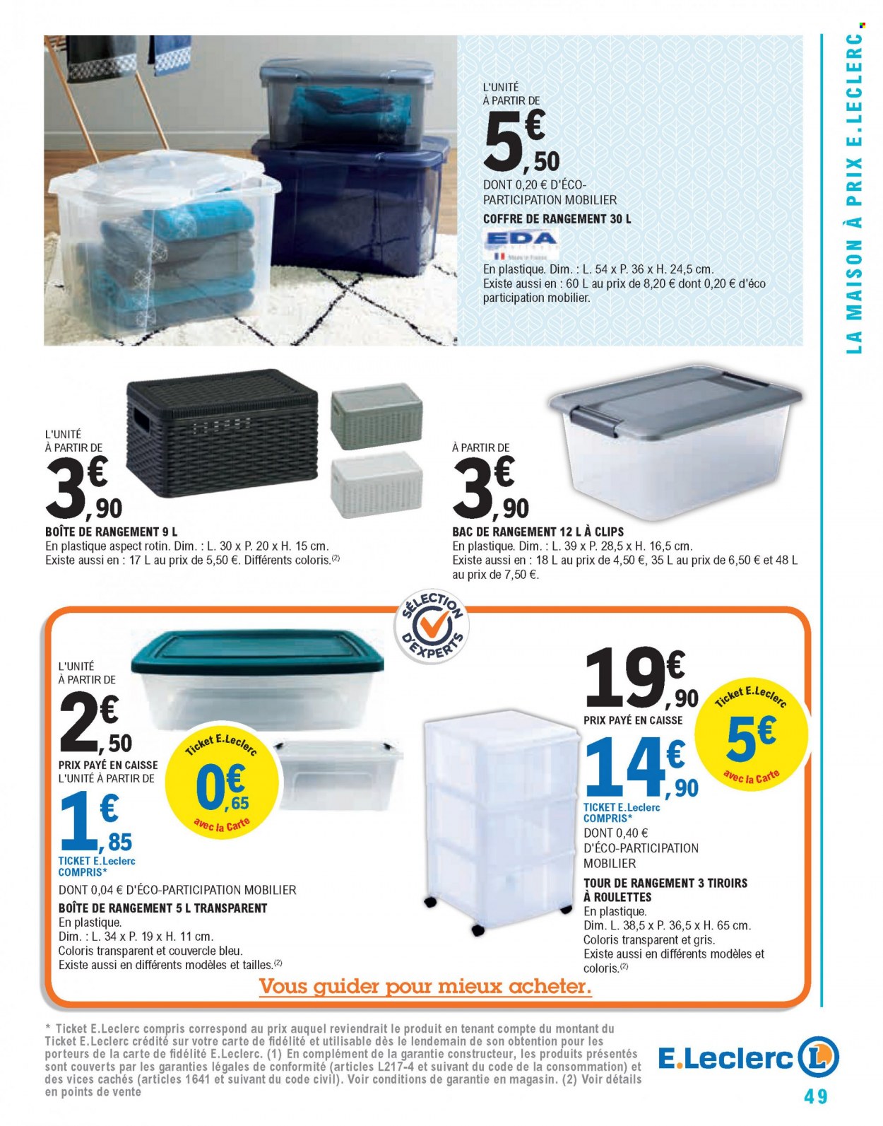 Catalogue E.Leclerc - 28/12/2021 - 08/01/2022. Page 49