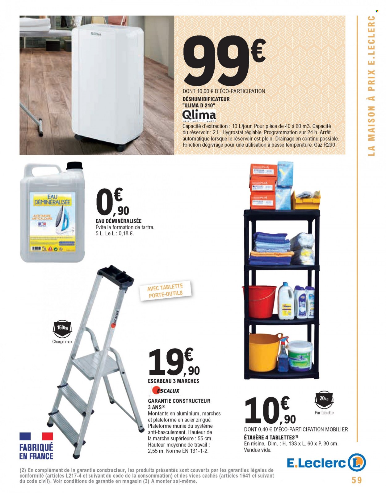 Catalogue E.Leclerc - 28/12/2021 - 08/01/2022. Page 59