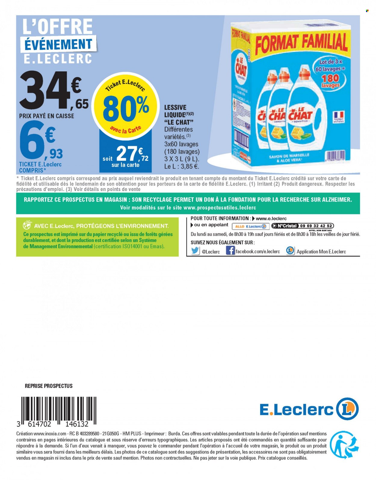 Catalogue E.Leclerc - 28/12/2021 - 08/01/2022. Page 72