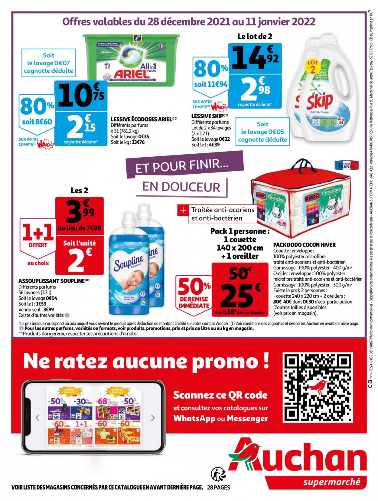 Catalogue Auchan - 28/12/2021 - 03/01/2022. Page 28