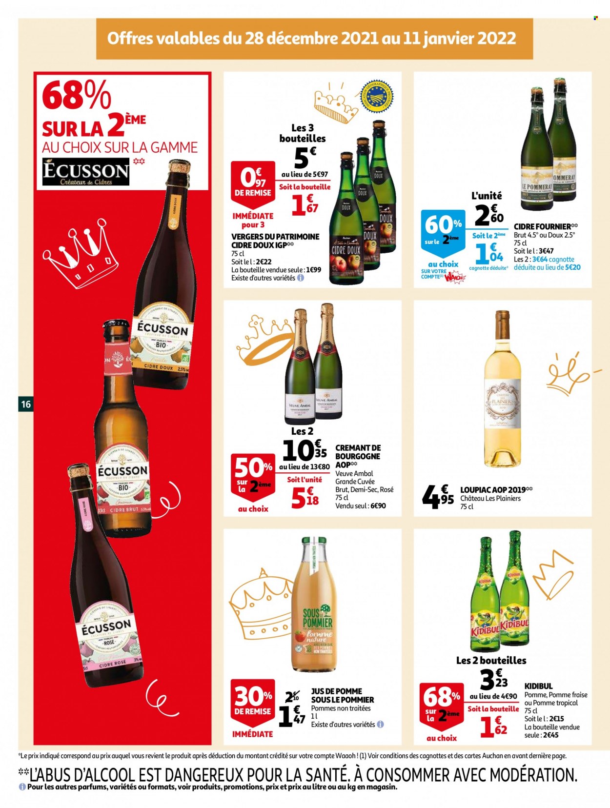 Catalogue Auchan - 28/12/2021 - 03/01/2022. Page 16