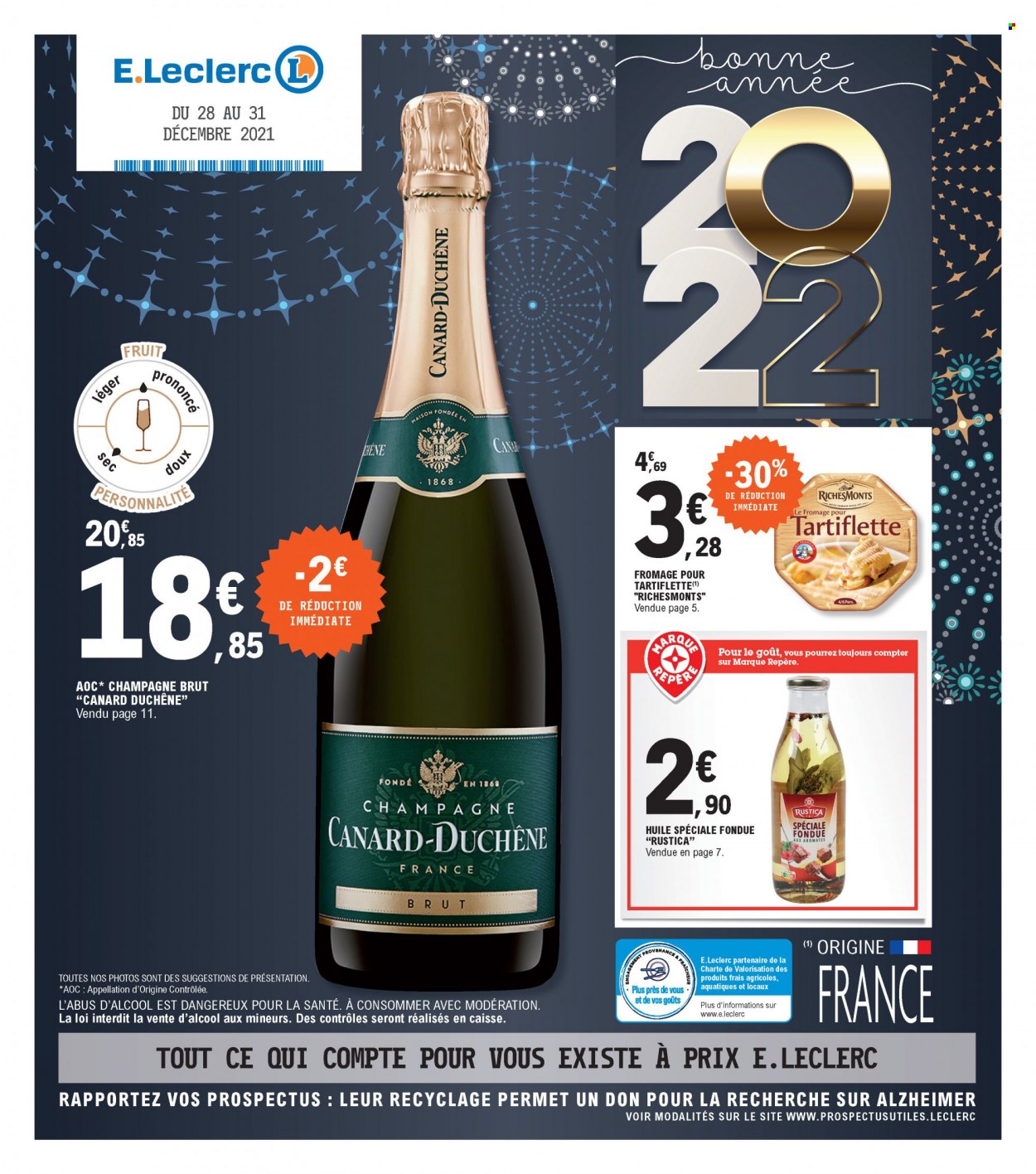 Catalogue E.Leclerc - 28/12/2021 - 31/12/2021. Page 1