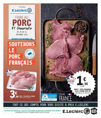 Catalogue E.Leclerc - 28/12/2021 - 31/12/2021.