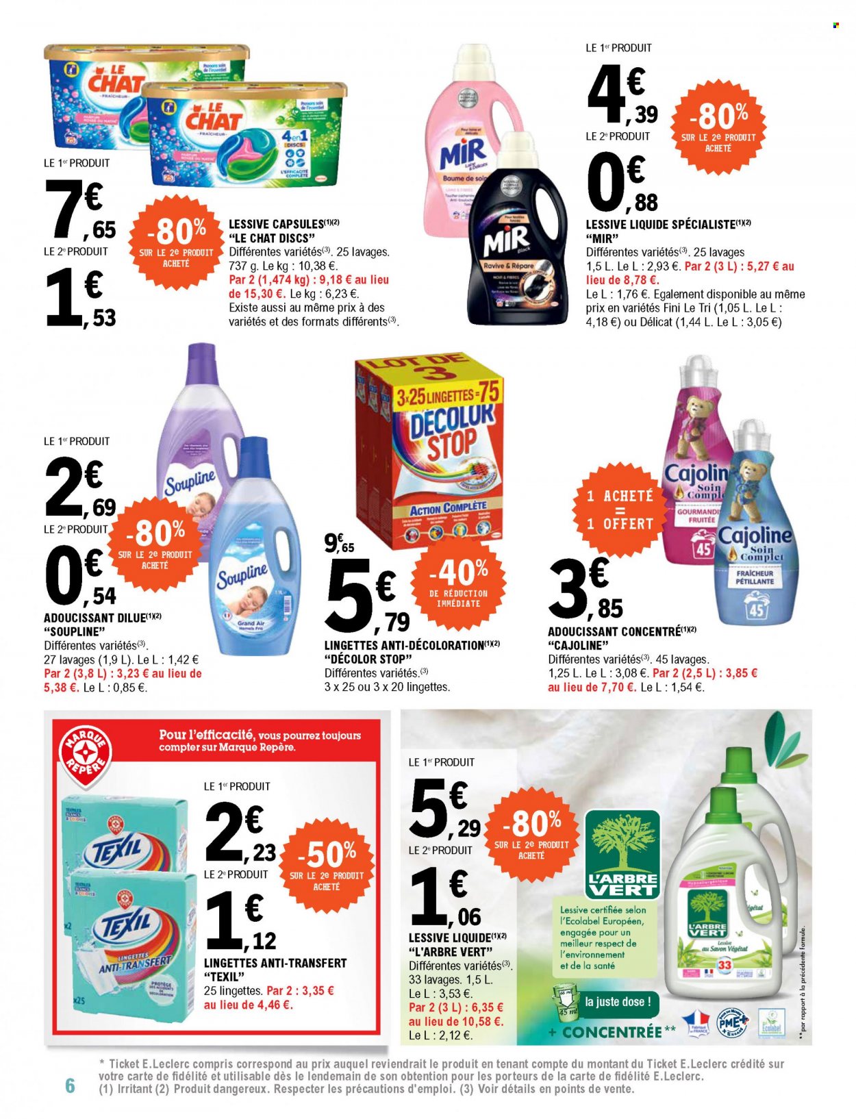 Catalogue E.Leclerc - 28/12/2021 - 08/01/2022. Page 6