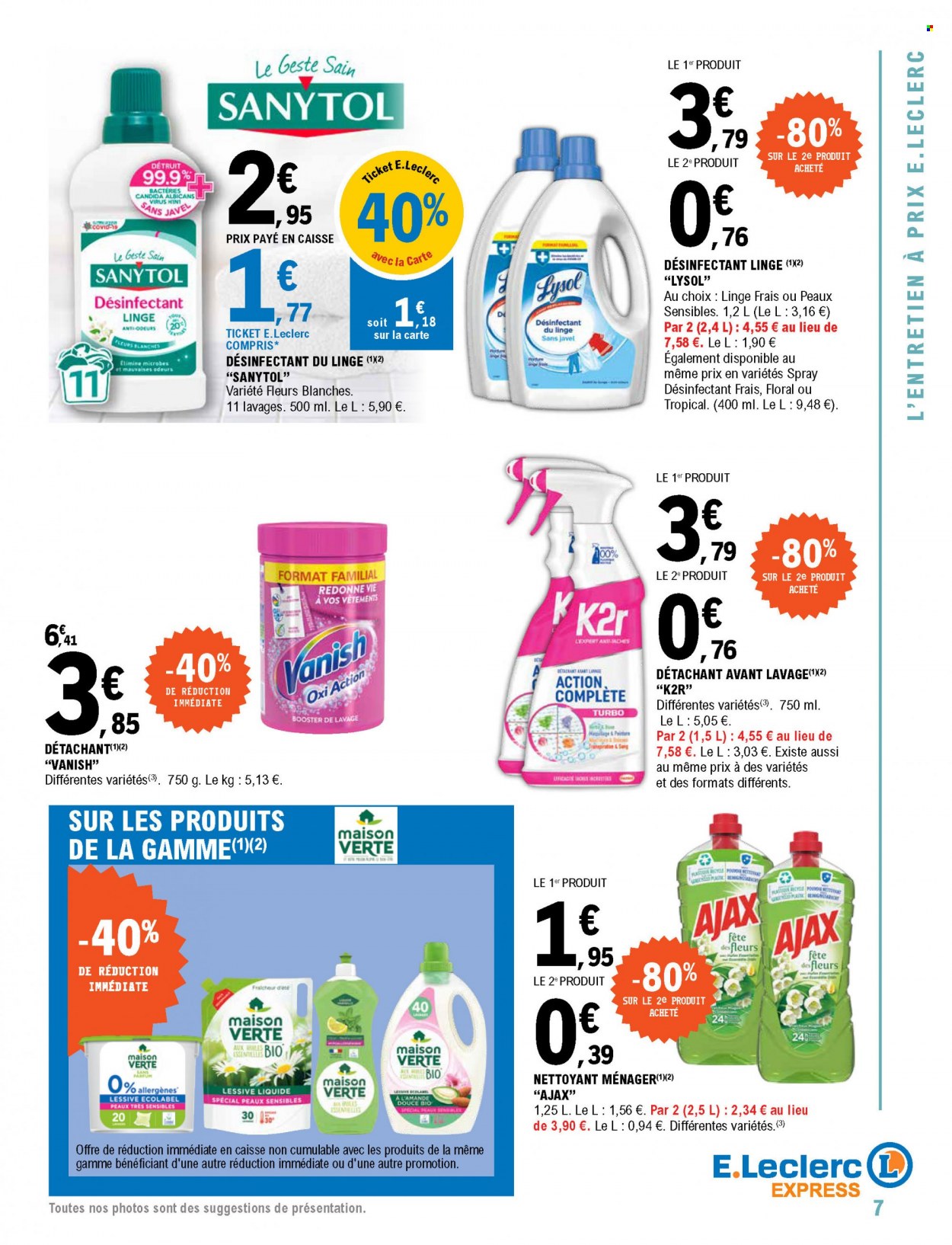 Catalogue E.Leclerc - 28/12/2021 - 08/01/2022. Page 7