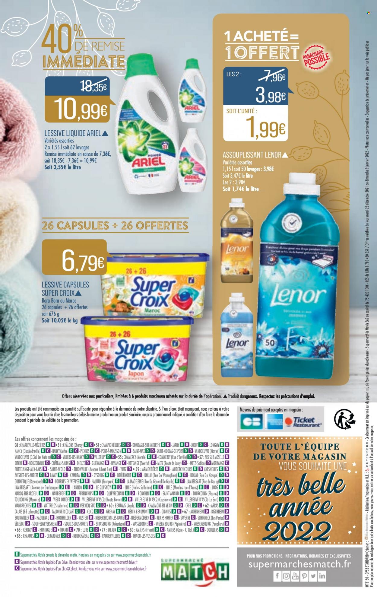 Catalogue Supermarché Match - 28/12/2021 - 09/01/2022. Page 28