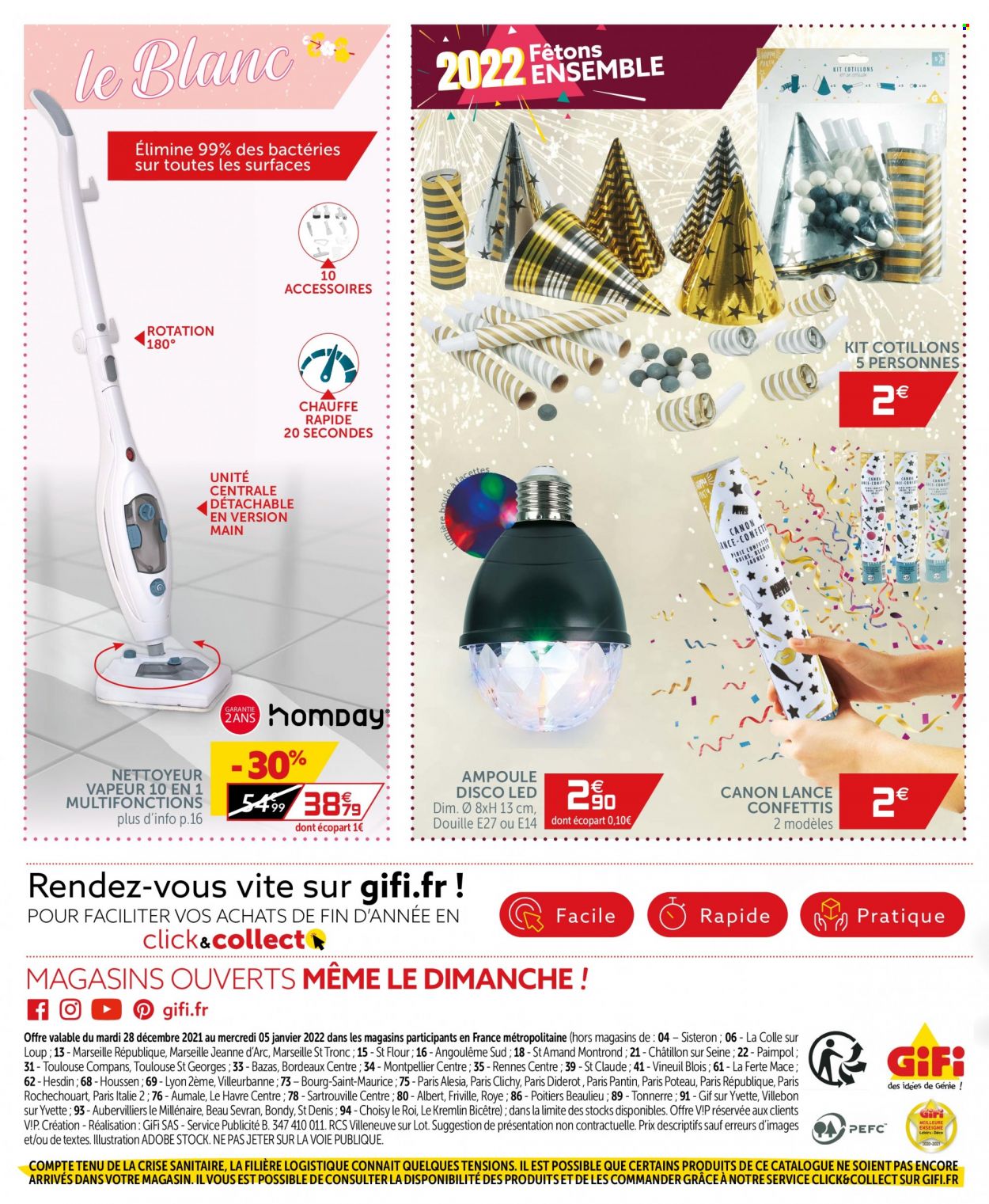 Catalogue GiFi - 28/12/2021 - 05/01/2022. Page 24