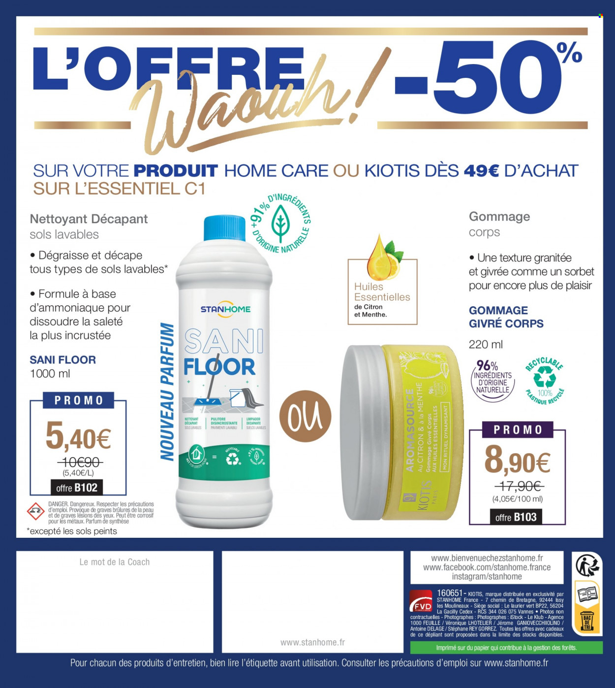 Catalogue Stanhome - 27/12/2021 - 23/01/2022. Page 84